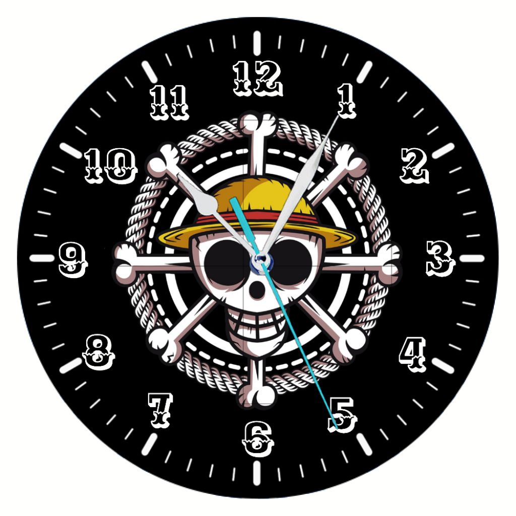 Jam Dinding Anime One Piece