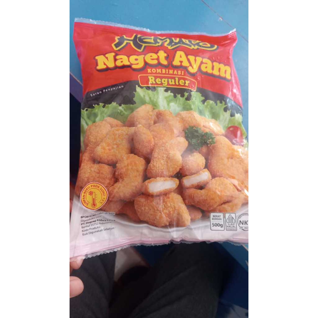 

Hemato Nugget 500 Gram – Nugget Ayam Beku Siap Goreng