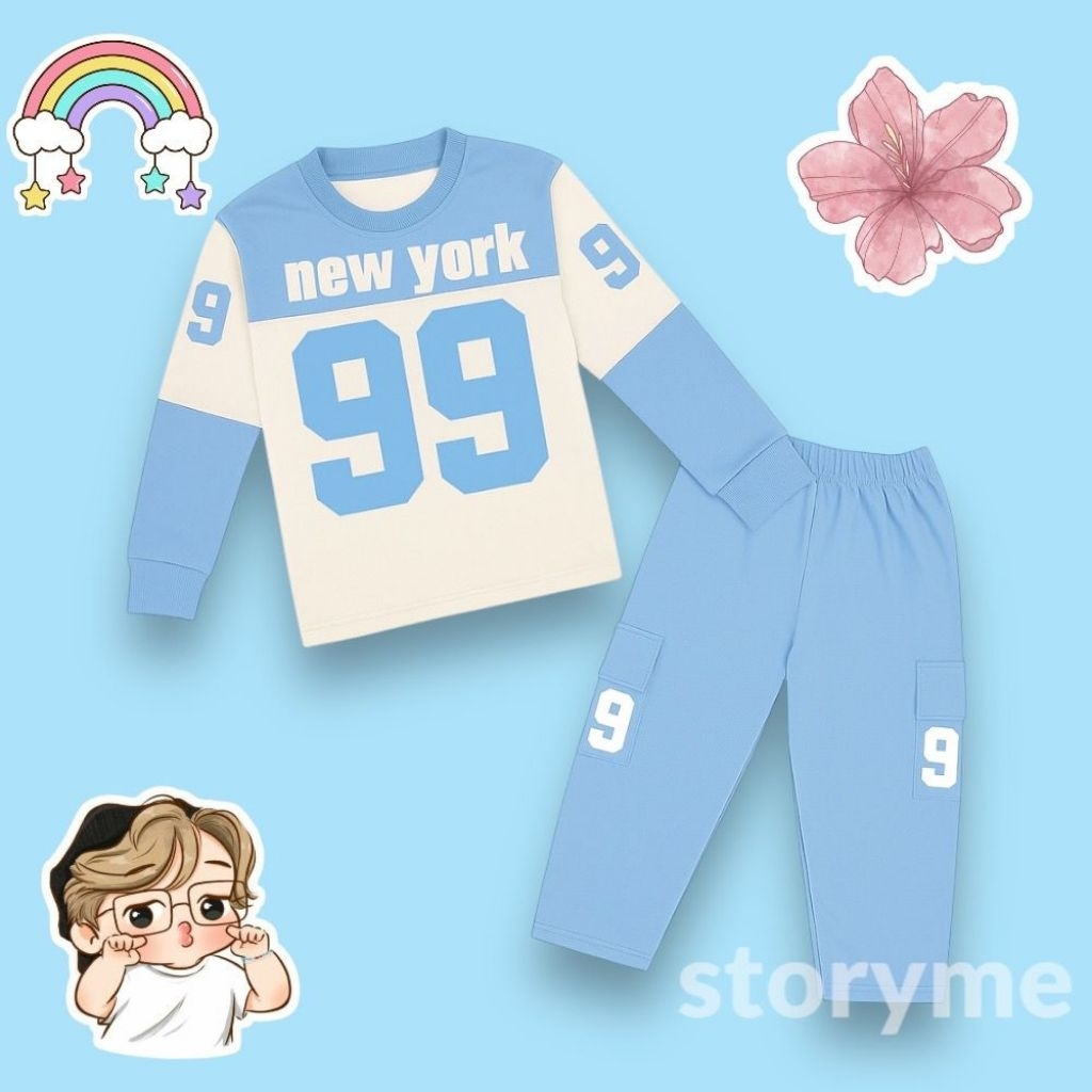 Baju Anak 1-10 tahun Jersey Laki Laki Perempuan Bahan Nyerep Keringat