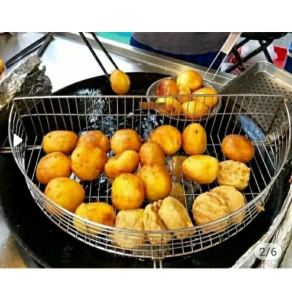 Peniris minyak peniris wajan jumbo