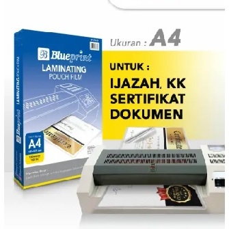 

Plastik Laminating A4 / F4 / A3 100 Sheet