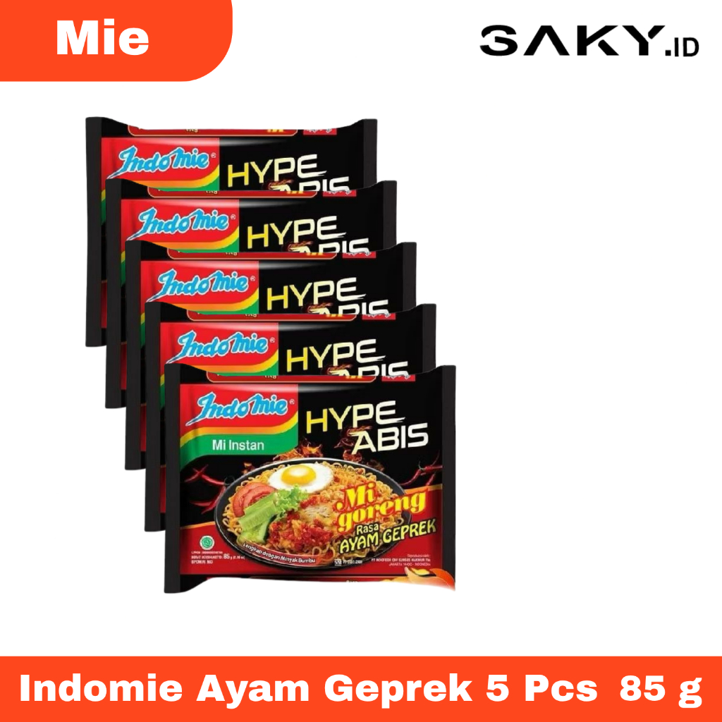 

Paket Hemat Indomie Mie Goreng Ayam Geprek 5 Pcs