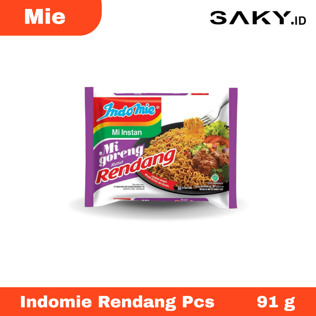 

Indomie Goreng Rendang 91 G