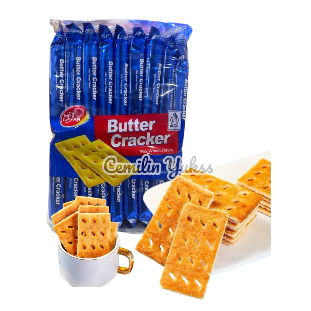 

Meidan Butter Cracker Milk Wheat Flavour 350g Biskuit Butter Crackers Wheat Milk Flavour