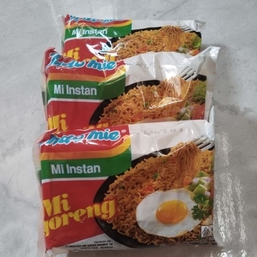 

Mie instan mie goreng 3 pcs murah