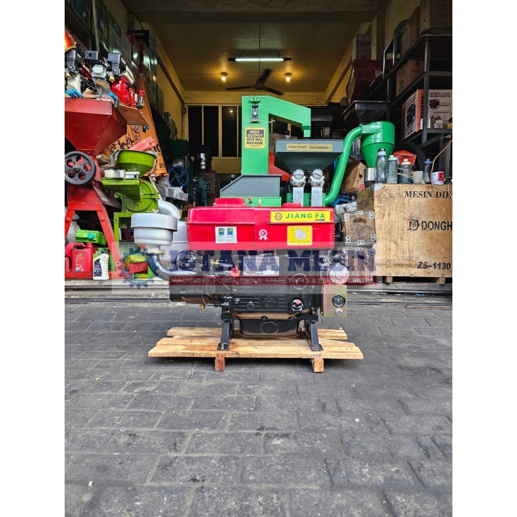 MESIN TARIK PENGGERAK DIESEL SERBAGUNA 24PK STARTER JIANGFA S1115 D