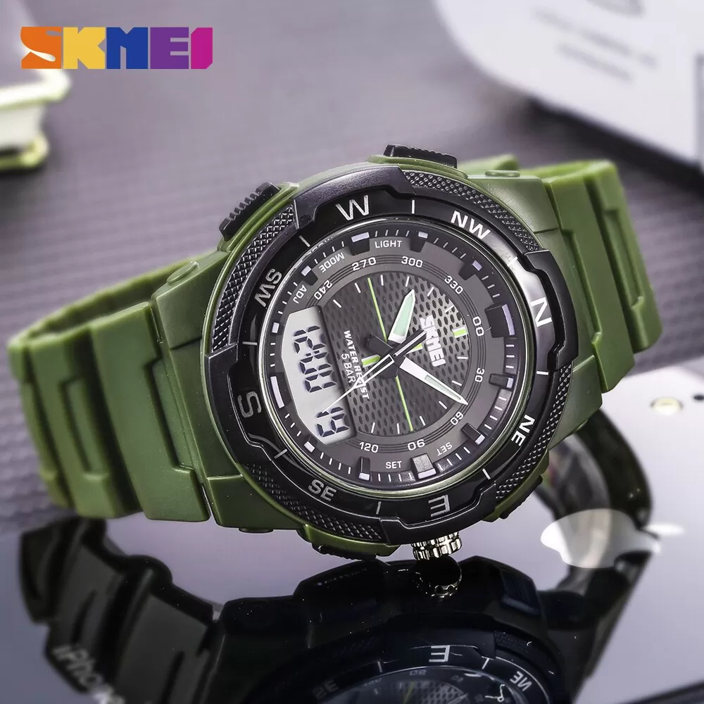 SKMEI 1454 Jam Tangan Analog Digital Pria