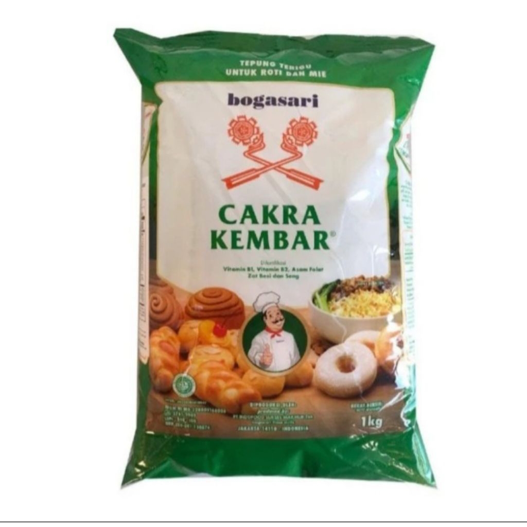 

Tepung Terigu CAKRA KEMBAR PREMIUM 1KG