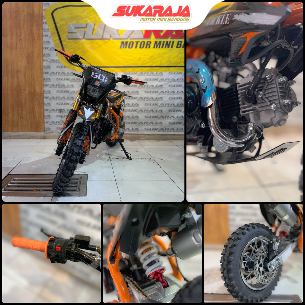 MOTOR MINI TRAIL JACKLE 50cc (4 Tak Matic)