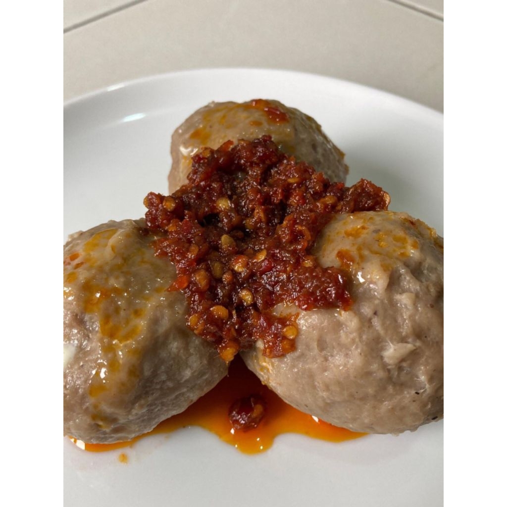 

Pentol Badass isi keju Moncroot isi 5