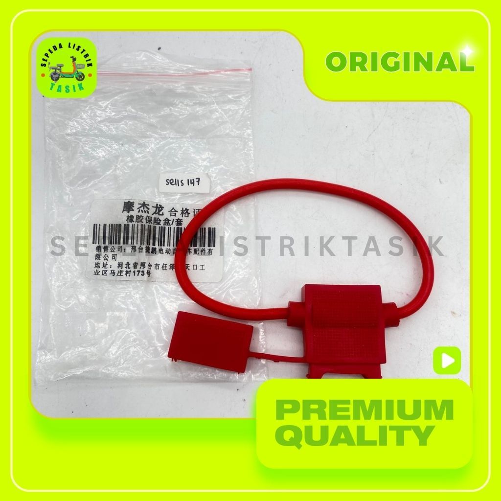 Rumah Box Sekring / Rumah Fuse Aki Great Anti Panas selis147 - ORIGINAL 100% - SPAREPART SEPEDA LIST