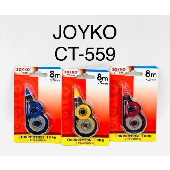 

Joyko Correction Tape Tipe X - Tip-Ex Kertas 8 M, 12M, 21M