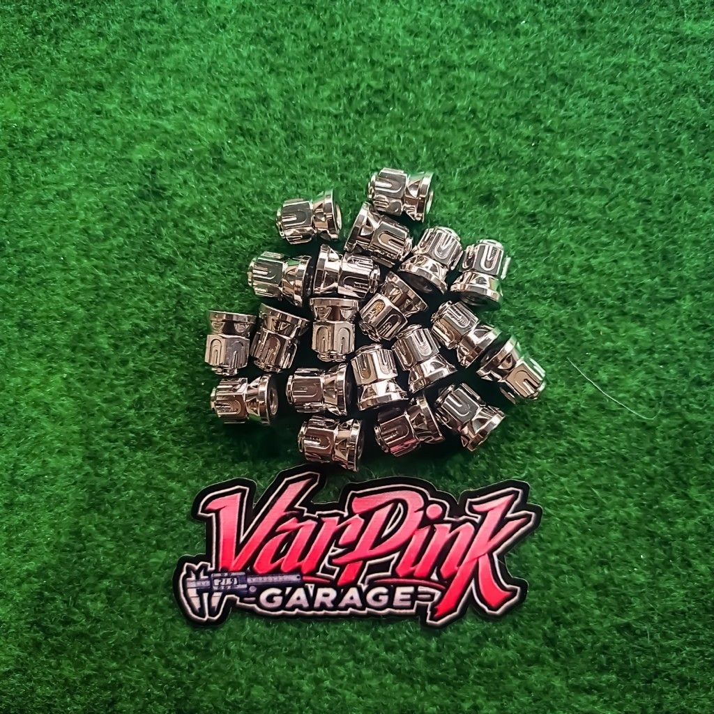 Mur M6 Topi (Mur 10 Topi) Stainles (1 Biji)