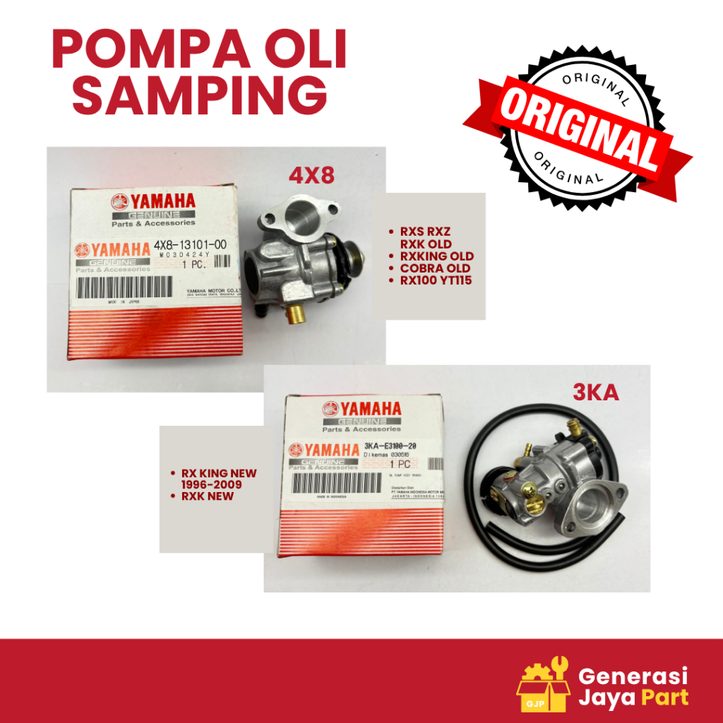 POMPA OLI SAMPING 4X8-13101-00 RXS RXZ RXK OLD RXKING OLD COBRA OLD RX100 YT115 POMPA OLI SAMPING 3K