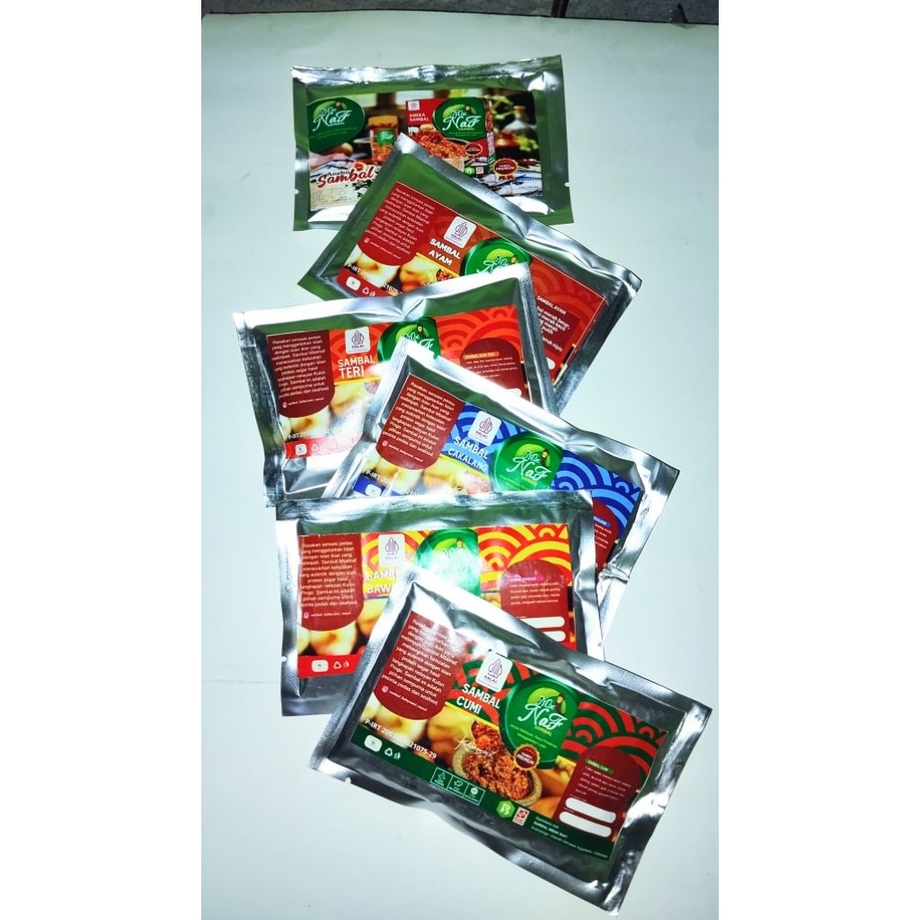

SAMBAL CUMI KEMASAN SACHET 40g