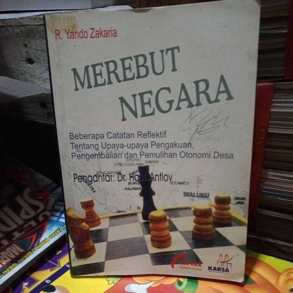 MEREBUT NEGARA. catatan reflektif tentang upaya pengakuan,pengembalian dan pemulihan otonomi desa. R