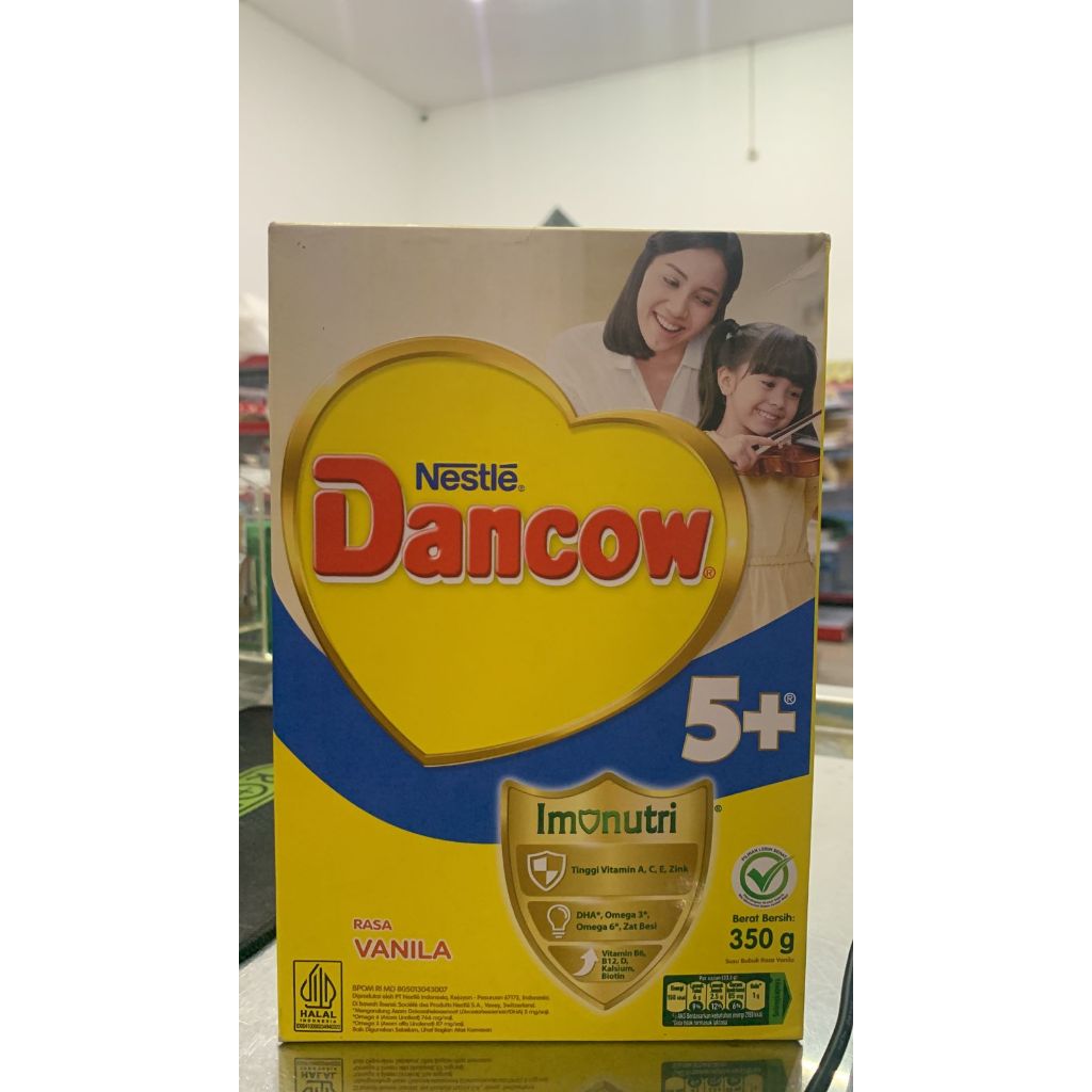 

DANCOW SUSU BUBUK UNTUK USIA 5+ Rasa Vanila Kemasan 350gram