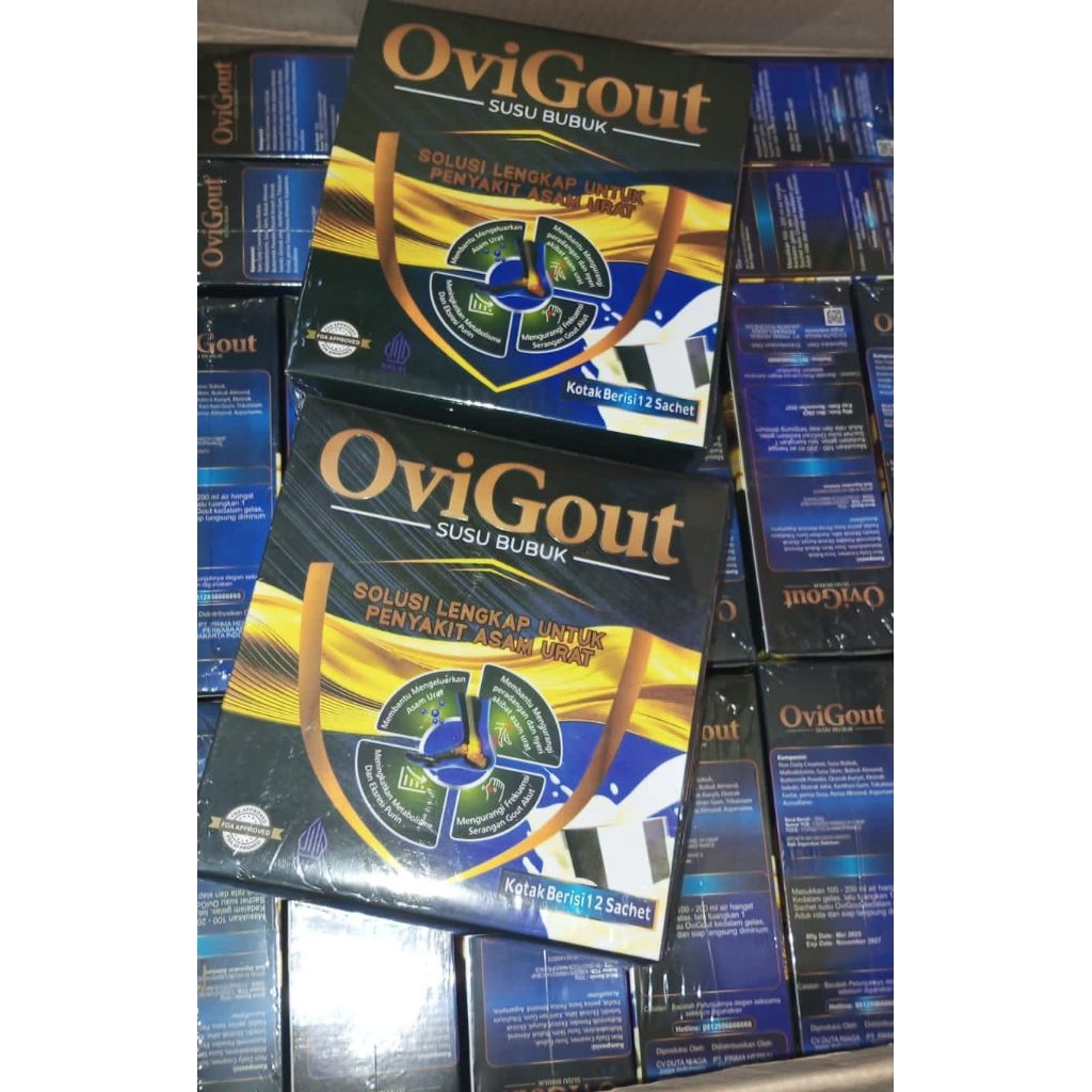 

Promo Ovigout Original Susu Bubuk murni Atasi asam urat dan tulang sendi Asli herbal Bpom