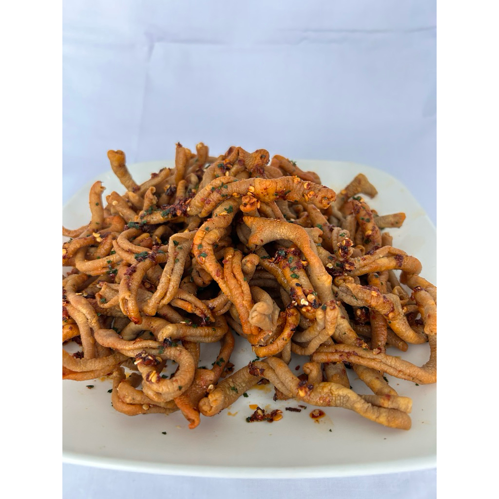 

Keripik Usus Ayam 250gram Pedas Crispy - Rizkina oleh-oleh khas tasikmalaya