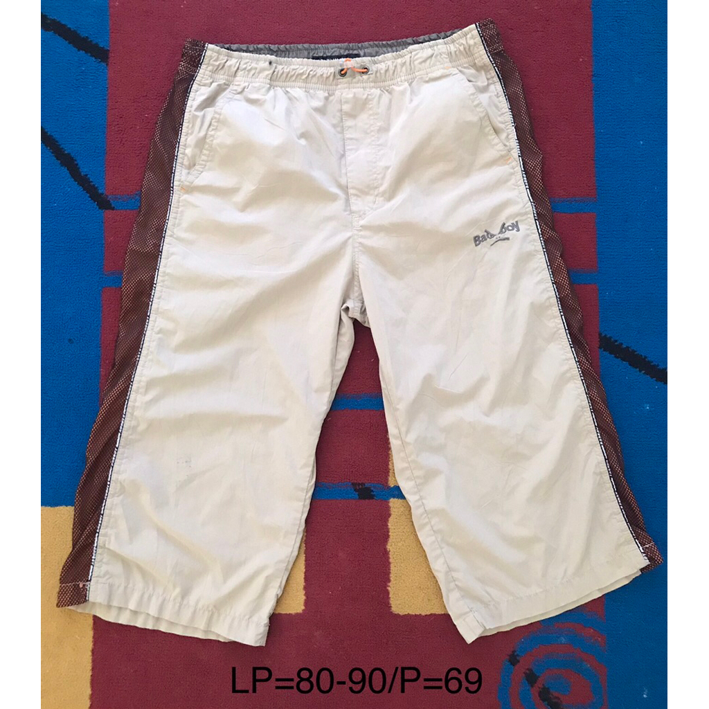 celana pendek 3/4 badboy second