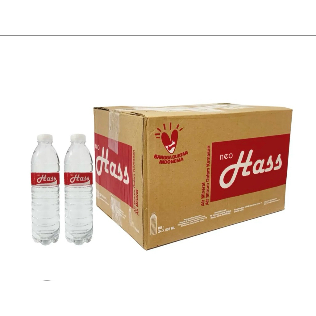 

(GRATIS ONGKIR) NEO HASS air mineral kemasan 535 ml isi 24 botol