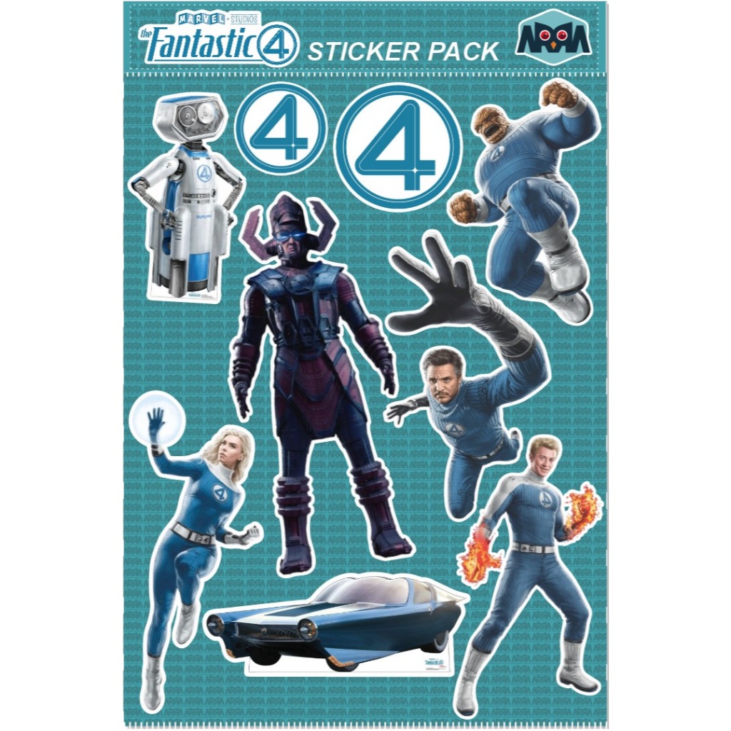 

sticker pack fantastic 4 marvel