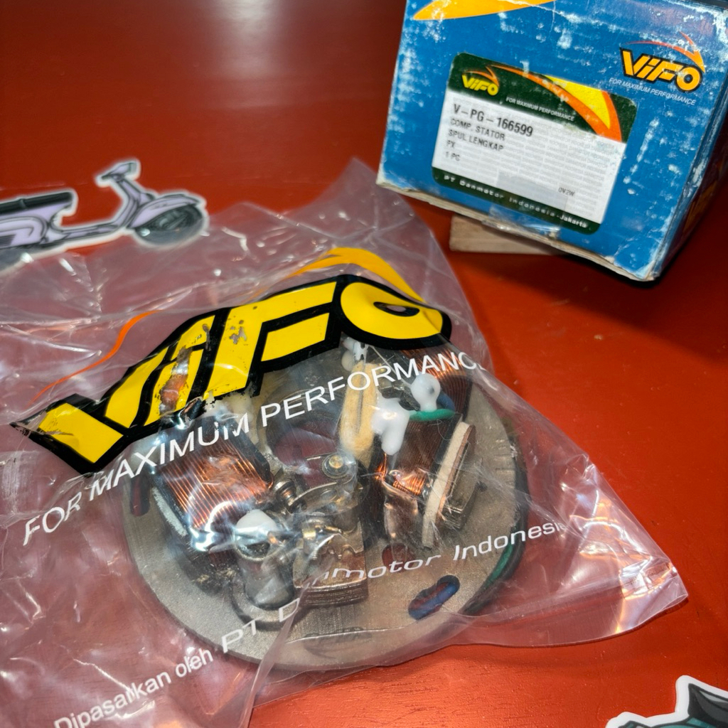 SPUL SET NAHFUR PLATINA Vespa PX PS Platina Vifo