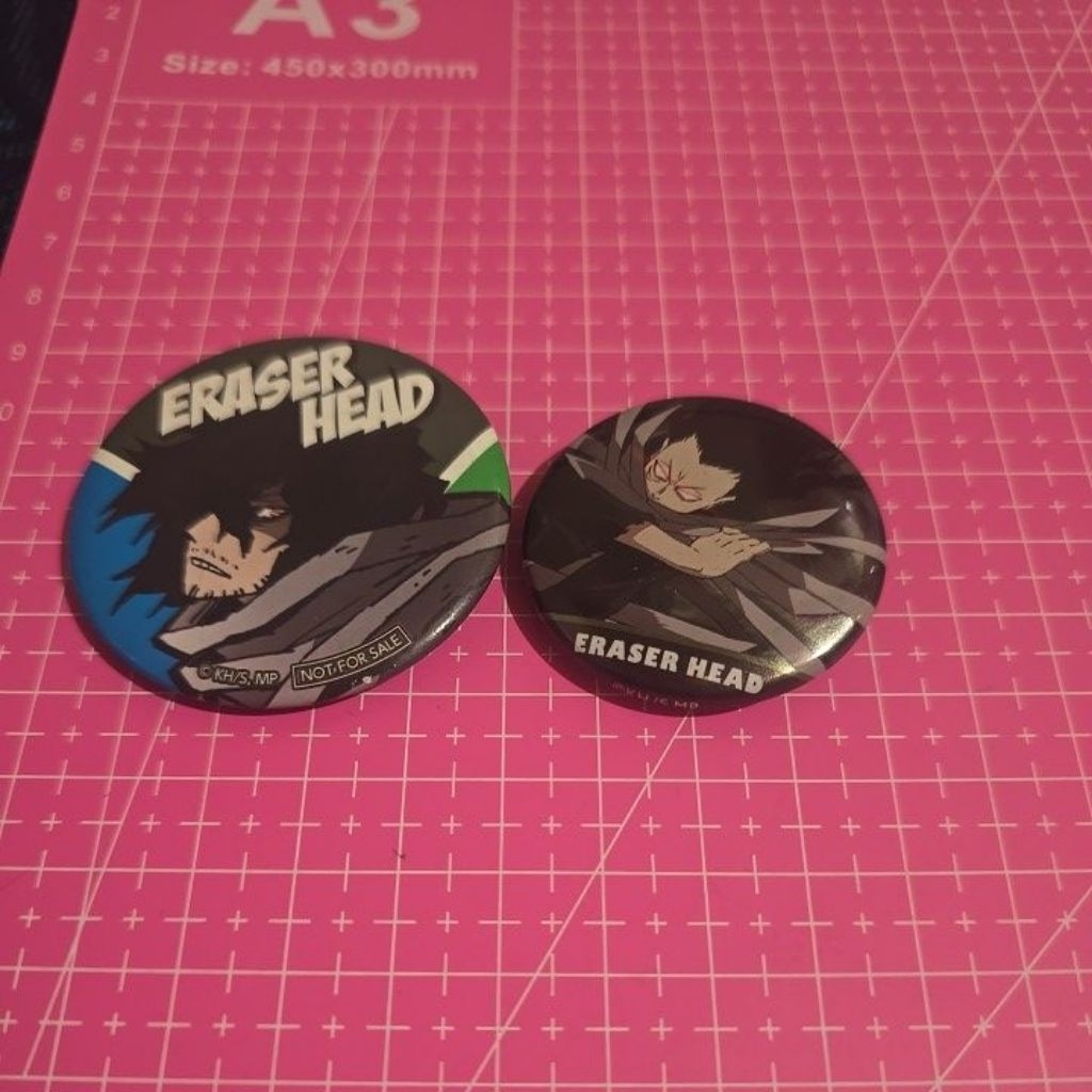 

eraser head My Hero Academia Boku No Hero Academia badge pin official merchandise
