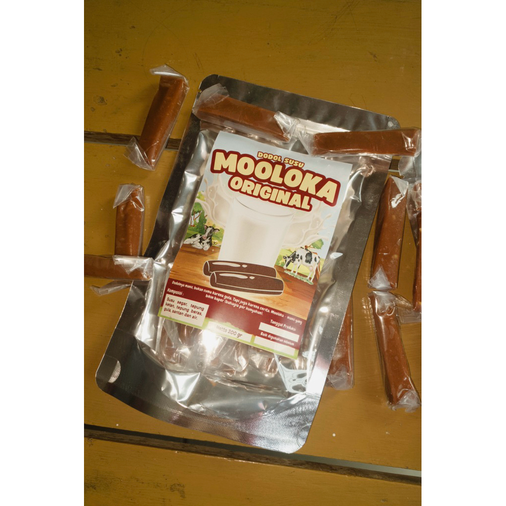 

Dodol susu Moolôka Original