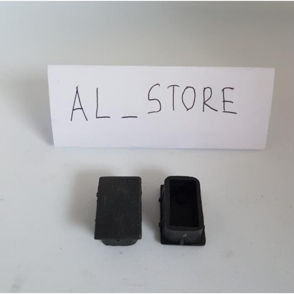 Penutup Hollow Pipa Jemuran Aluminium 15x25mm