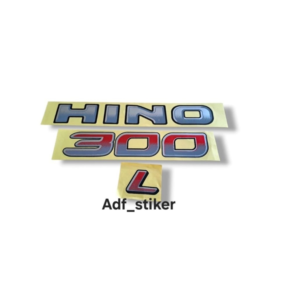 stiker Hino 300 L / stiker Hino 300 dutro hino 300 dutro