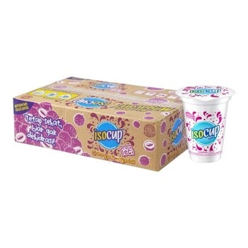 

ISOCUP LECI 240ML DUS ( 24 GELAS )