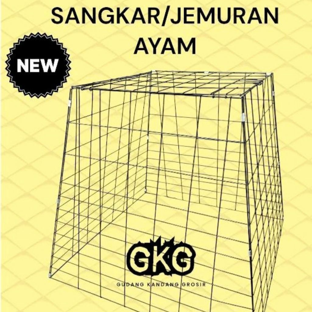 Kandang Trapesium Umbaran Ayam
