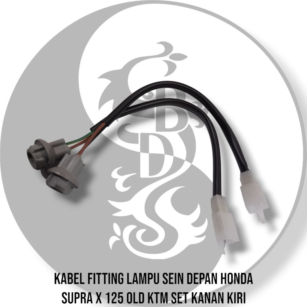 Kabel Soket Fitting Lampu Sein Depan Honda Supra X 125 Old Ktm Set Kanan Kiri Fitting Lampu Sein Dep