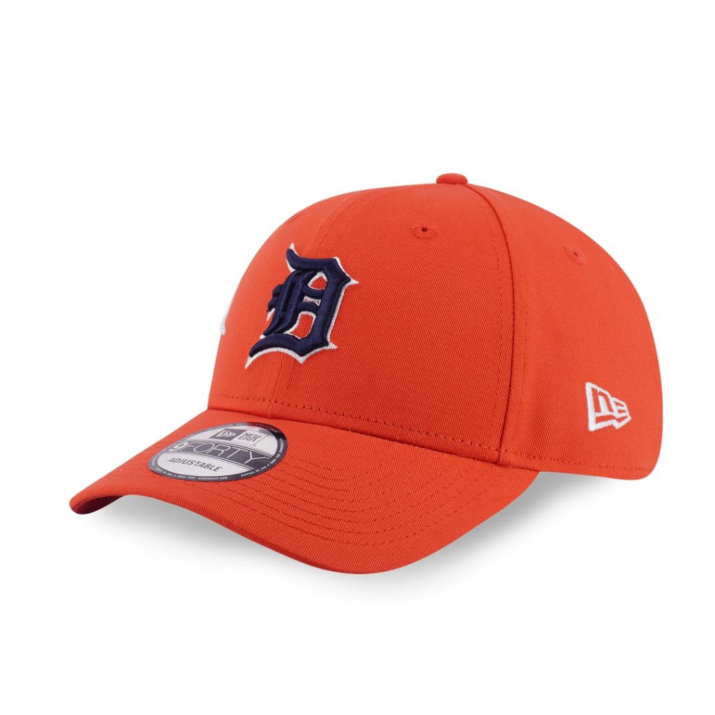 Topi New Era Cap Detroit Tigers Mix League Script 9Forty Adjustable Original