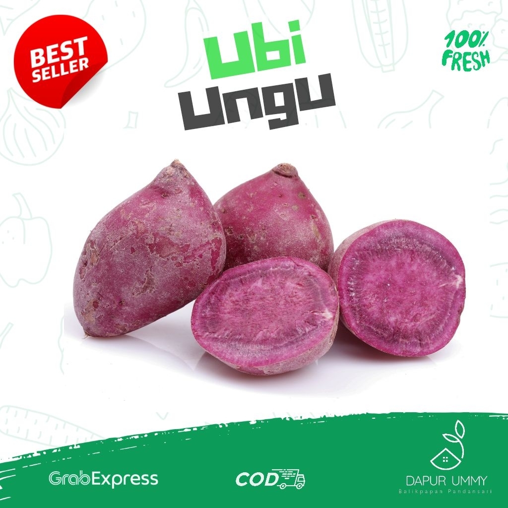 UBI • Ubi Ungu • Ubi Jalar 1kg