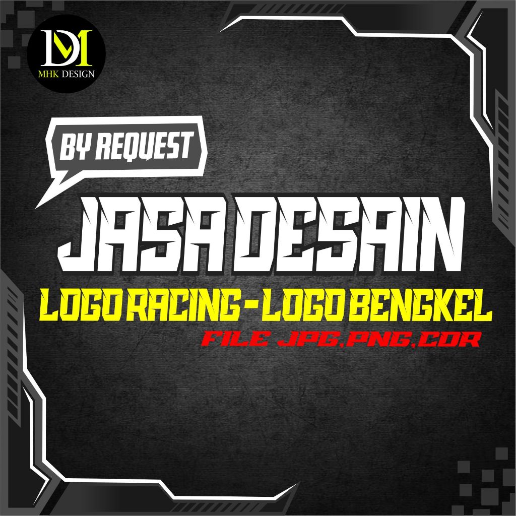 DESIGN LOGO RACING, LOGO BENGKEL, LOGO SOUNDSYSTEM,DLL