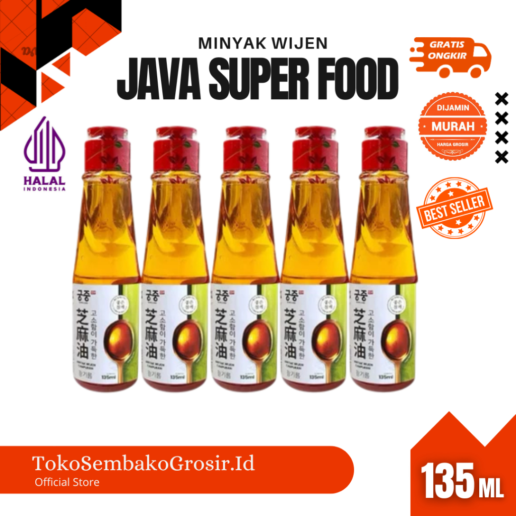 

Minyak Wijen Java Superfood 135ml ORIGINAL