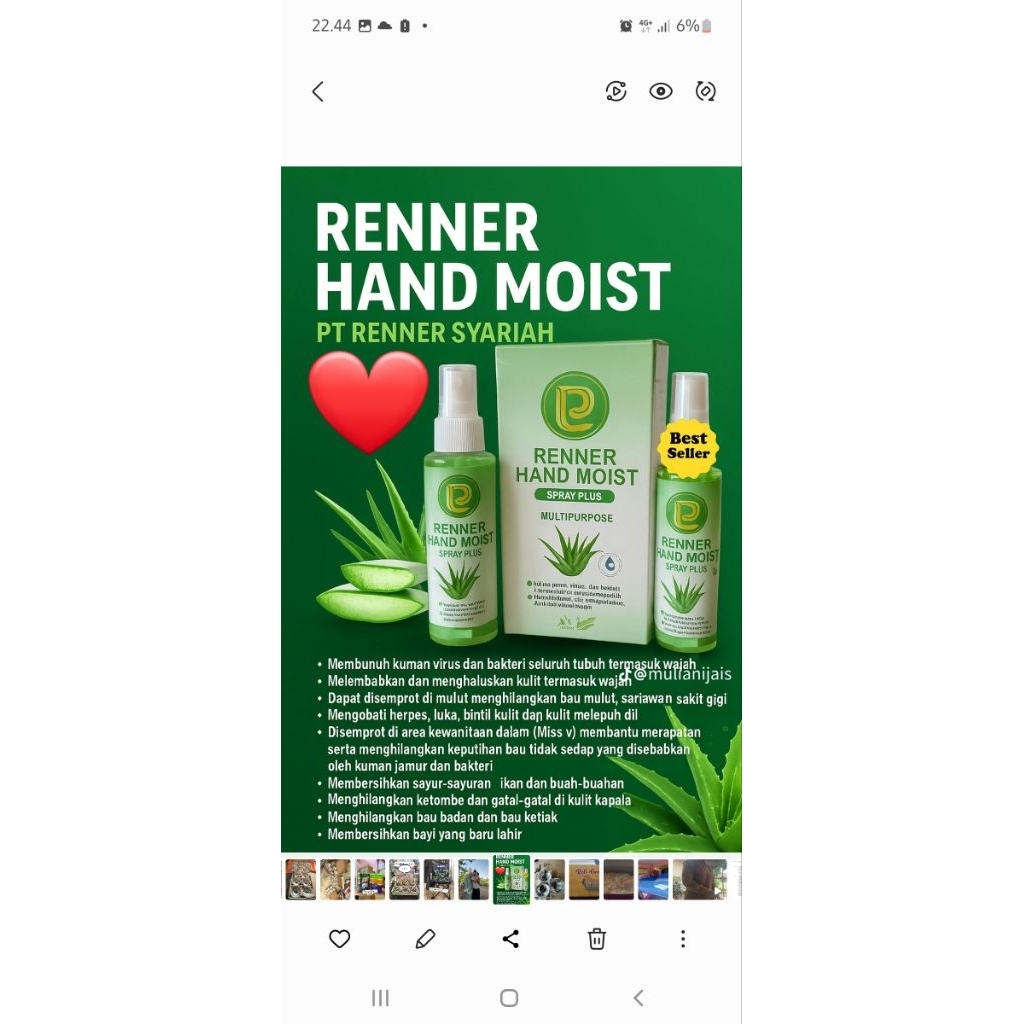 RENNER HAND MOIST