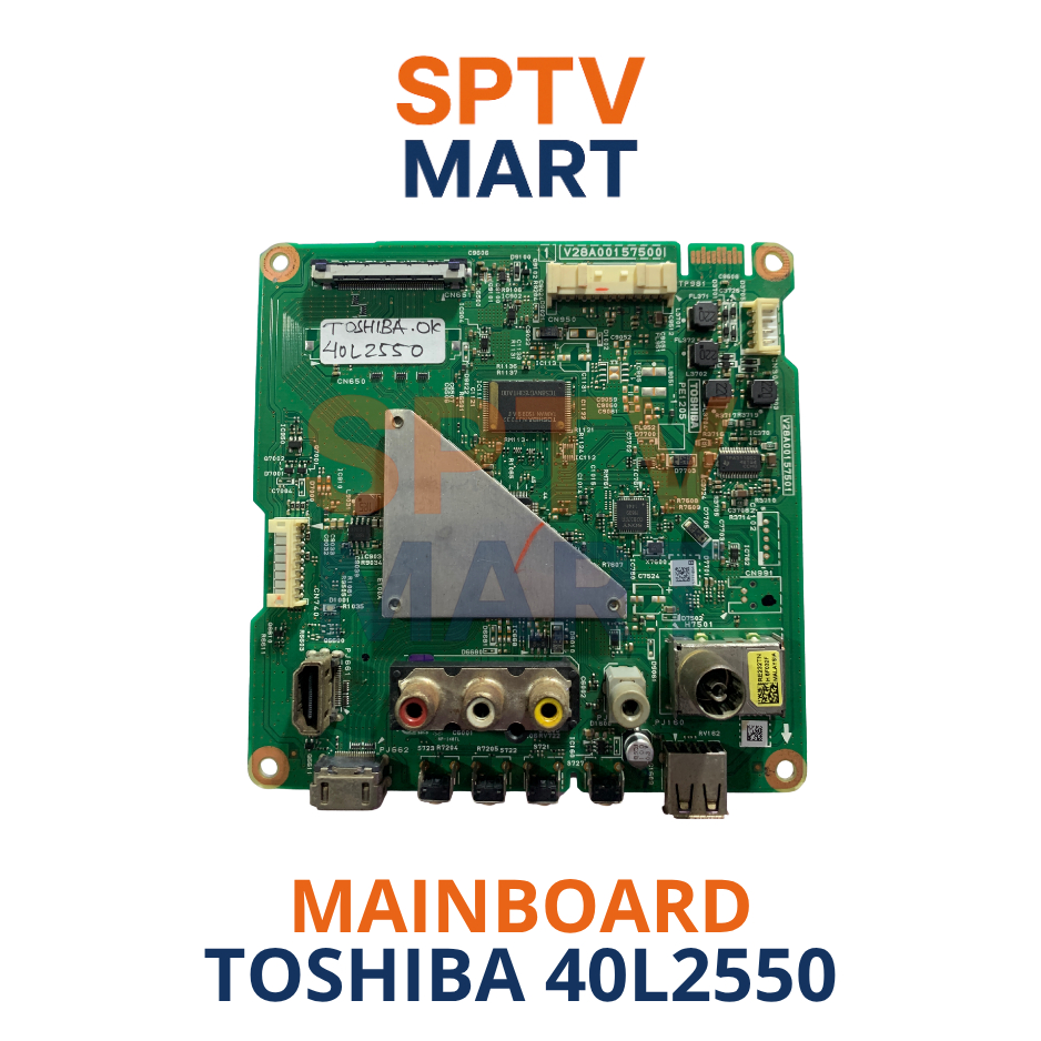 MAINBOARD TV TOSHIBA 40L2550 - MB TOSHIBA 40L2550