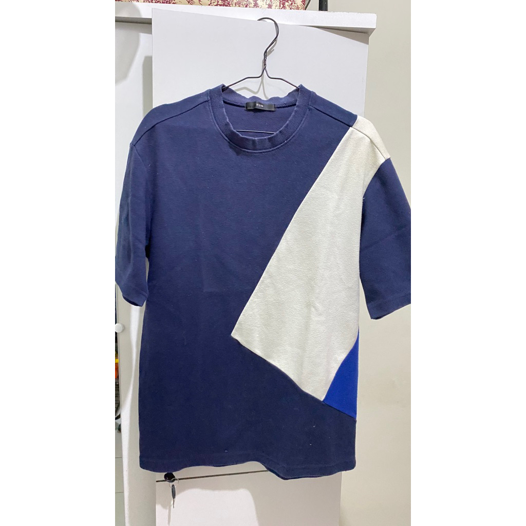 kaos oversize navy basic hum