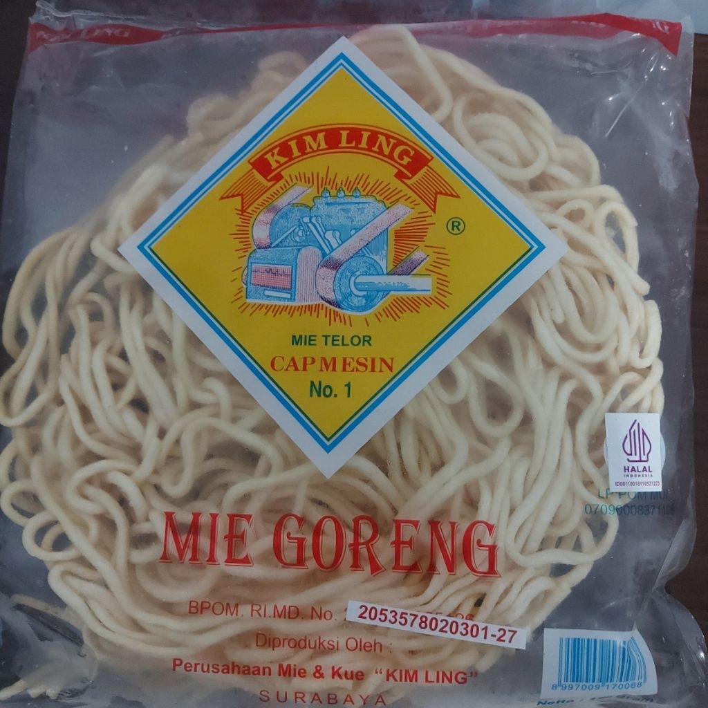 

Kim Ling Mie Telor Cap Mesin Mie Goreng 150gr