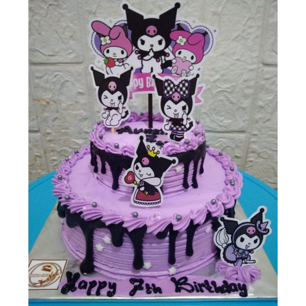 

kue karakter toper susun mini (16cm&10cm)