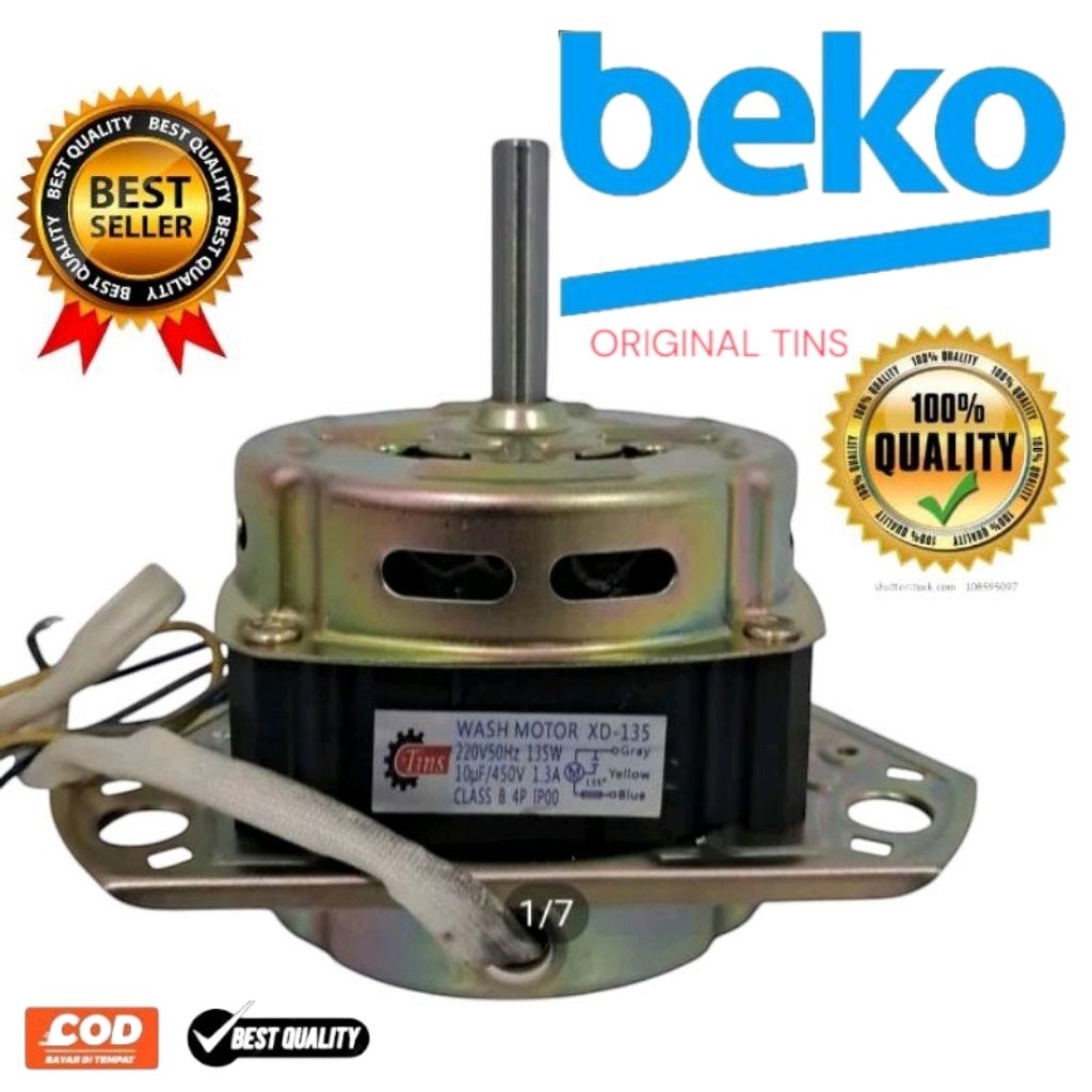 dinamo wash mesin cuci beko WTTA7503 Dinamo pencuci mesin cuci beko 2 tabung