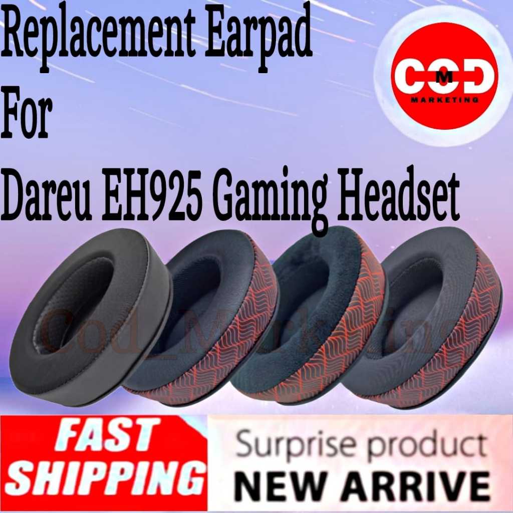 Bantalan Earcup Foam Earpad Cushion dareu EH925 - dareu EH 925