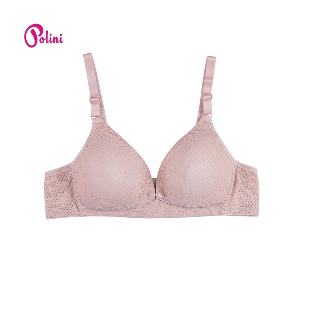 POLINI Bra Bh Menyusui Tanpa Kawat Berpori Bh Ibu Hamil Premium G203 (Only size 38)