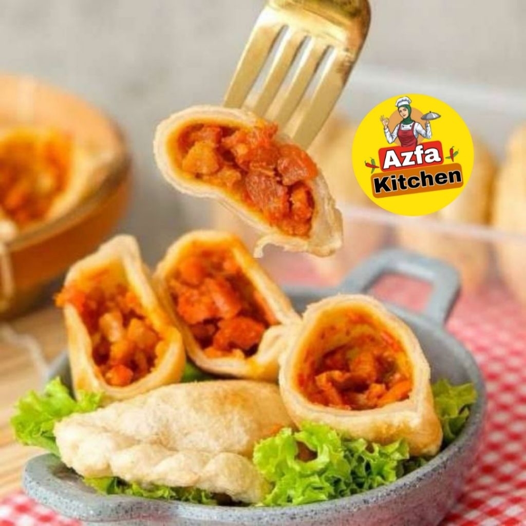 

Cireng Isi Ayam Suwir Pedas Isi 10 Pcs/Sosis Pedas/Keju Cheddar/Bakso Pedas/Kemasan Vaccum/Free Bubble Wrape