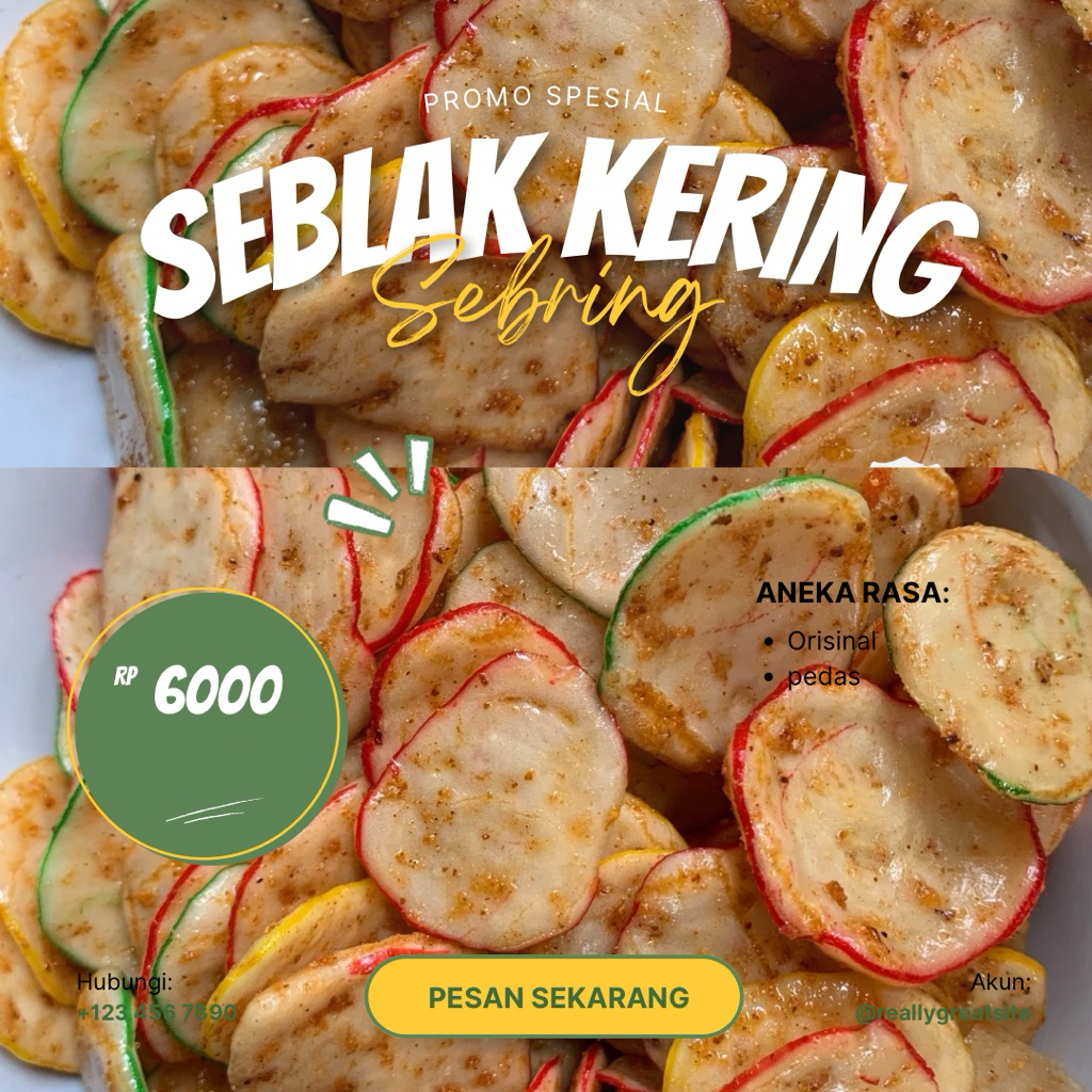 

seblakgurih/seblak kering/sebring/seblak krupuk