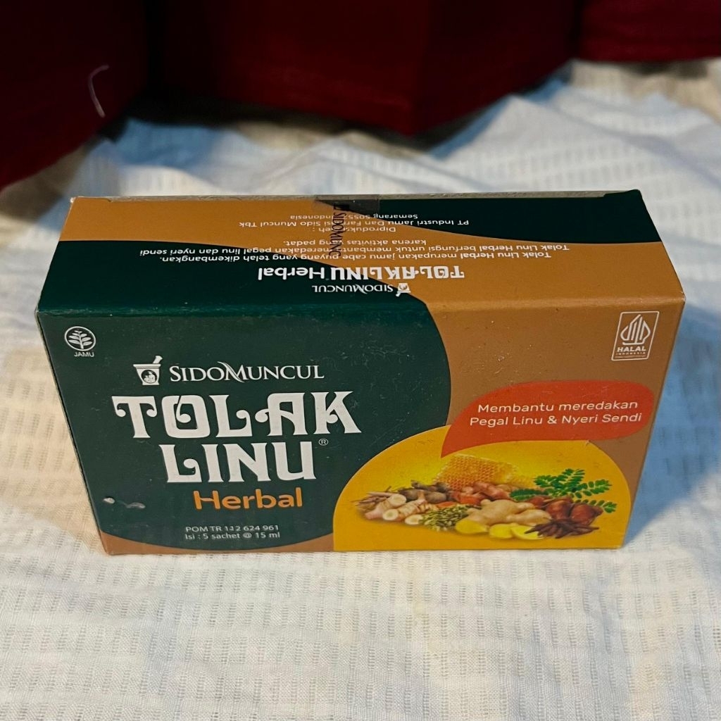 

Tolak Linu Herbal Sidomuncul isi 5 sachet 15 ml
