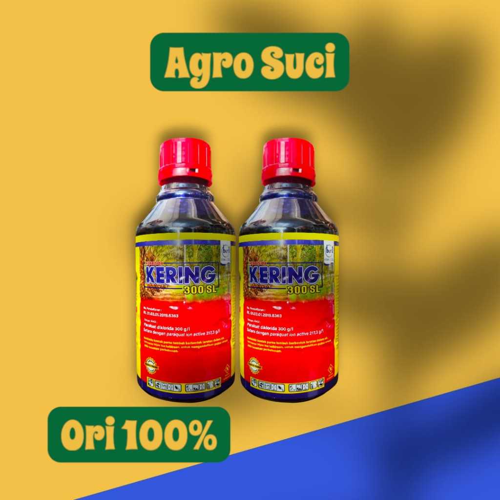 Herbisida Kontak KERING Paraquat Diklorida 300 SL 1 Liter